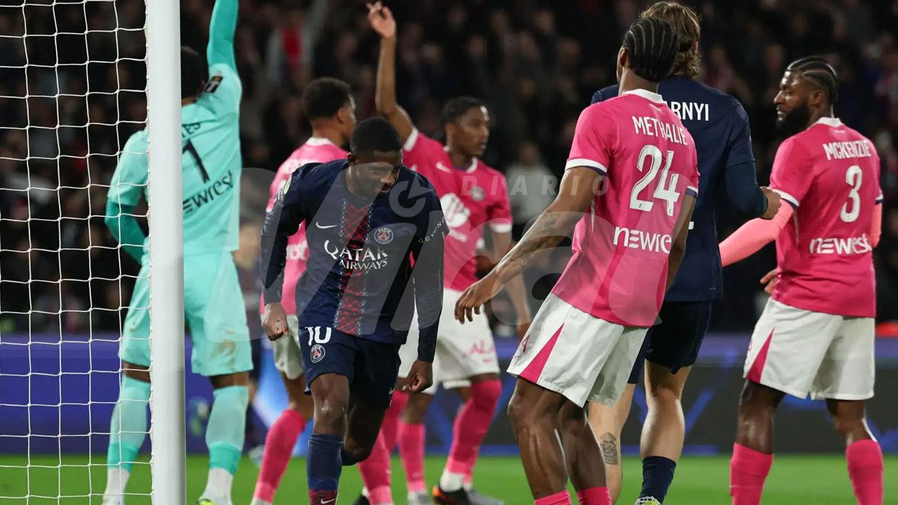 Dembélé brilla con golazo y PSG se afianza en la cima antes de la Champions