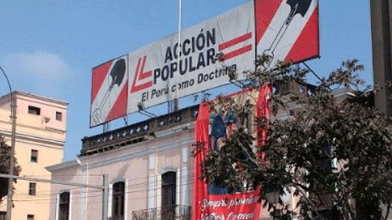 Acción Popular denuncia ingreso forzado a local partidario tras elecciones internas