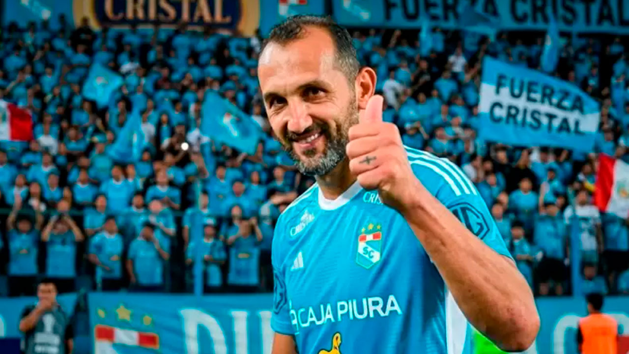 Se viste de celeste: Hernán Barcos será nuevo jugador de Sporting Cristal