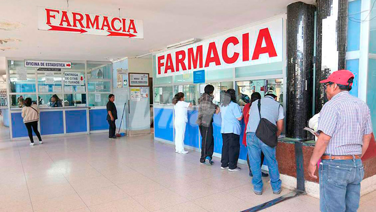 Falta 10 de cada 100 medicamentos en farmacias de hospitales del Minsa en Arequipa