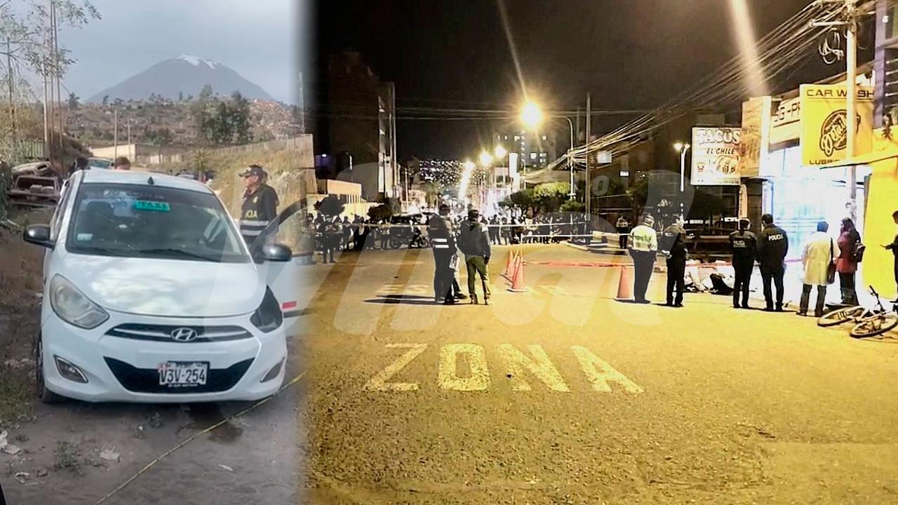 Hallan auto desmantelado tras sangrienta balacera en Miraflores