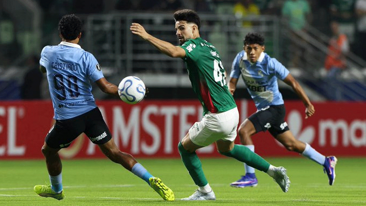 Sporting Cristal cae 2-1 ante Palmeiras y complica su camino en la Libertadores
