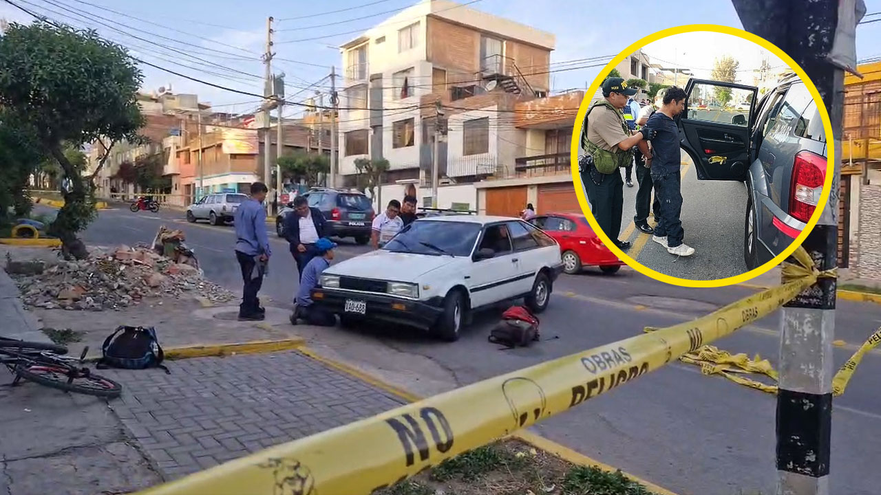 Vecinos capturan a presunto ladrón de autopartes